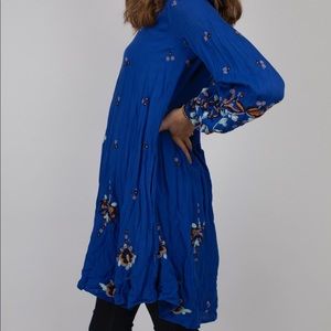 Blue Anthropologie Dress